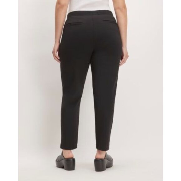 Everlane The Dream Pant Pintuck Pull On Pockets Drawstring Tapered Black Size L - Picture 4 of 8